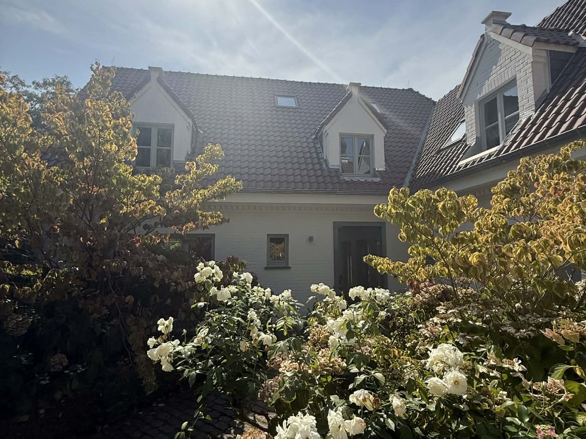 Après rénovation de toiture en cour intérieure